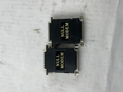 Null Modem Adapter DB25 Male to Female - Used 2 pieces