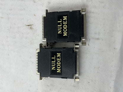 Null Modem Adapter DB25 Male to Female - Used 2 pieces