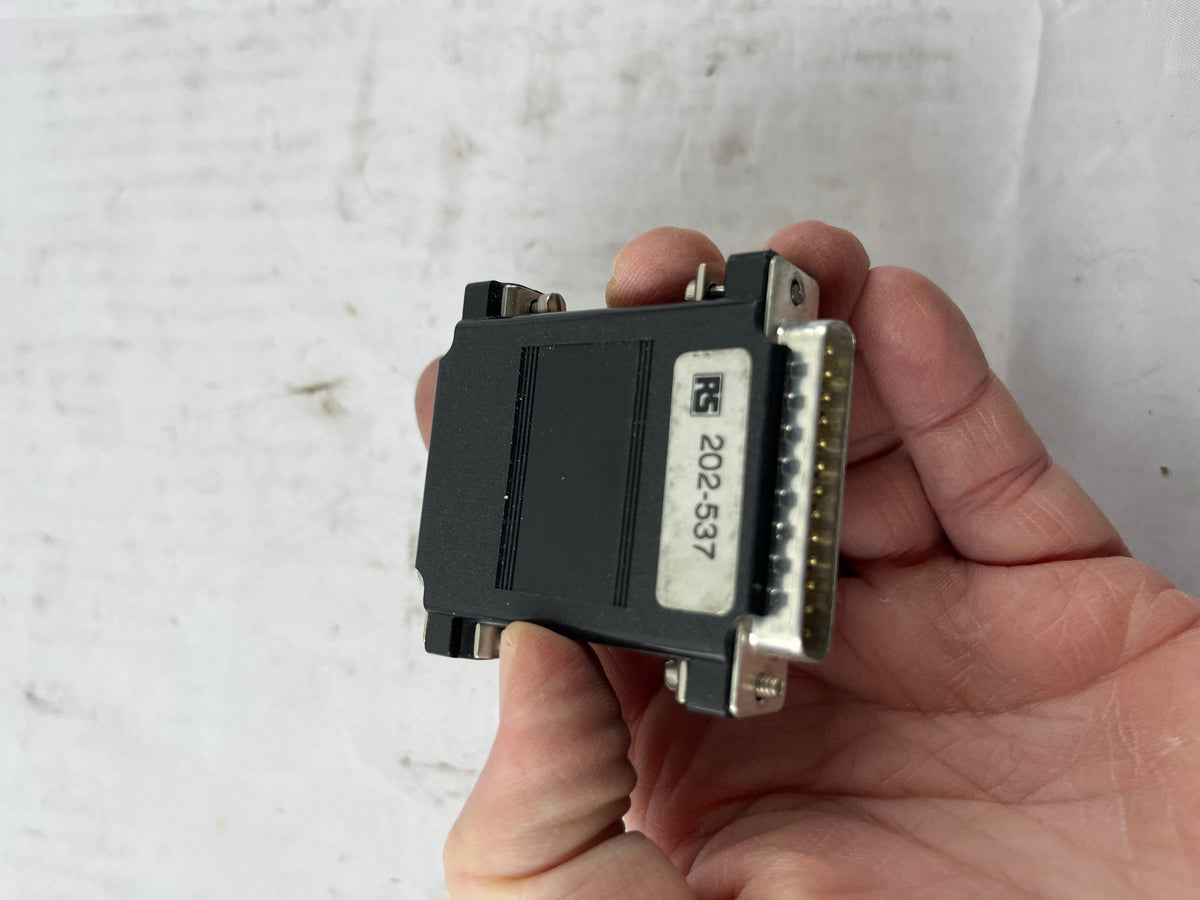 RS 202-537 RS-232 Mini Tester – DB25 Male/Female