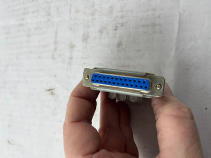 RS-232 Mini Tester – DB25 Male/Female, 7 LEDs